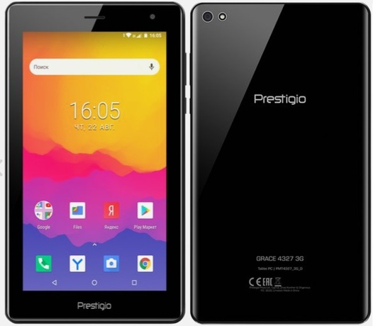 Купить Планшет 7" Prestigio Grace 4327 3G 1/16Гб Black (PMT4327_3G_D_RU) в ДНР по лучшей цене, Отзывы, Характеристики, Фото, Наличие. Фото 1