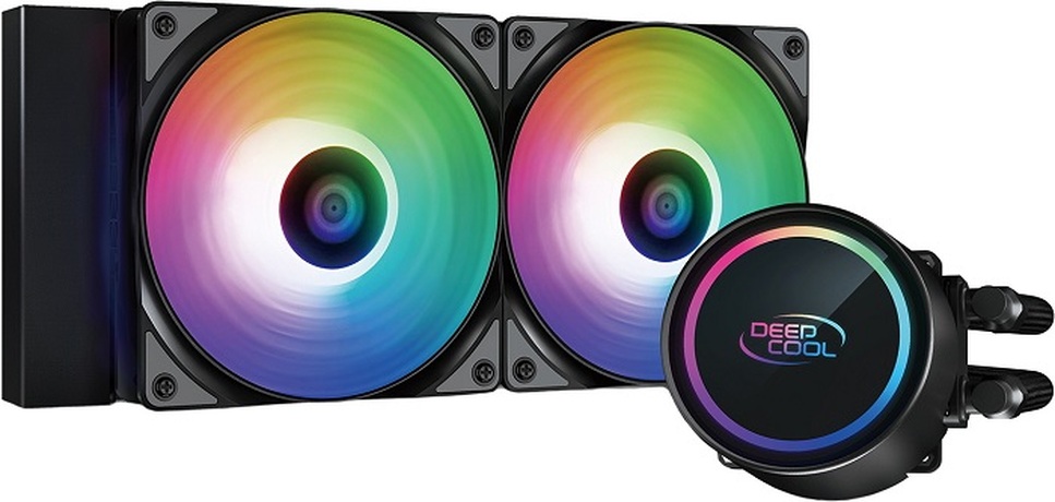 Купить Система жидкостного охлаждения DeepCool GAMMAXX L240 A-RGB (DP-H12CF-GL240-ARGB) в ДНР по лучшей цене, Отзывы, Характеристики, Фото, Наличие. Фото 1