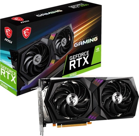 Купить Видеокарта nVidia RTX 3060 MSI RTX 3060 GAMING 12G в ДНР по лучшей цене, Отзывы, Характеристики, Фото, Наличие. Фото 1