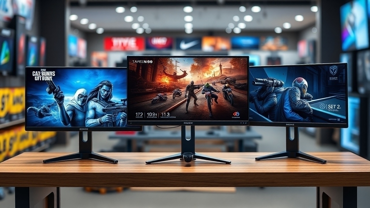 Как выбрать игровой монитор в 2025 году?