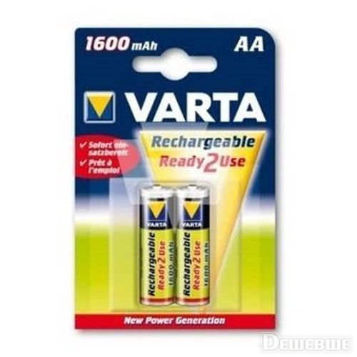 Аккумулятор AA 1600mAh Varta LONG LIFE - Миниатюра 1