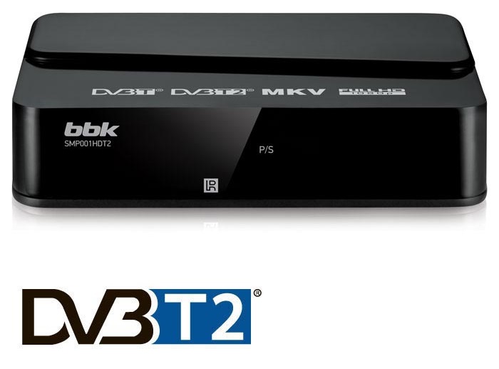 Цифровой ресивер DVB-T2 BBK - Миниатюра 1