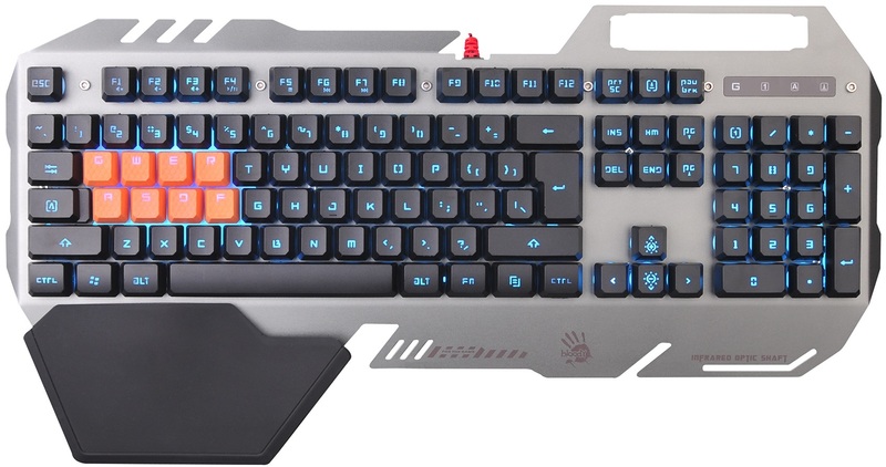 Клавиатура A4Tech Bloody B418 Grey