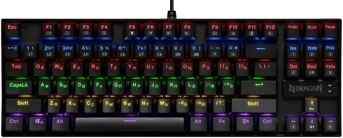 Клавиатура Redragon Kumara - Миниатюра 1