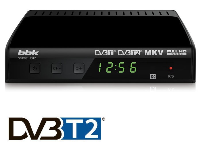 Цифровой ресивер DVB-T2 BBK - Миниатюра 1
