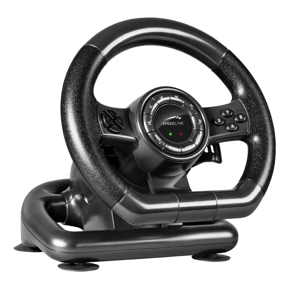 Руль SpeedLink BLACK BOLT Racing Wheel - Миниатюра 1
