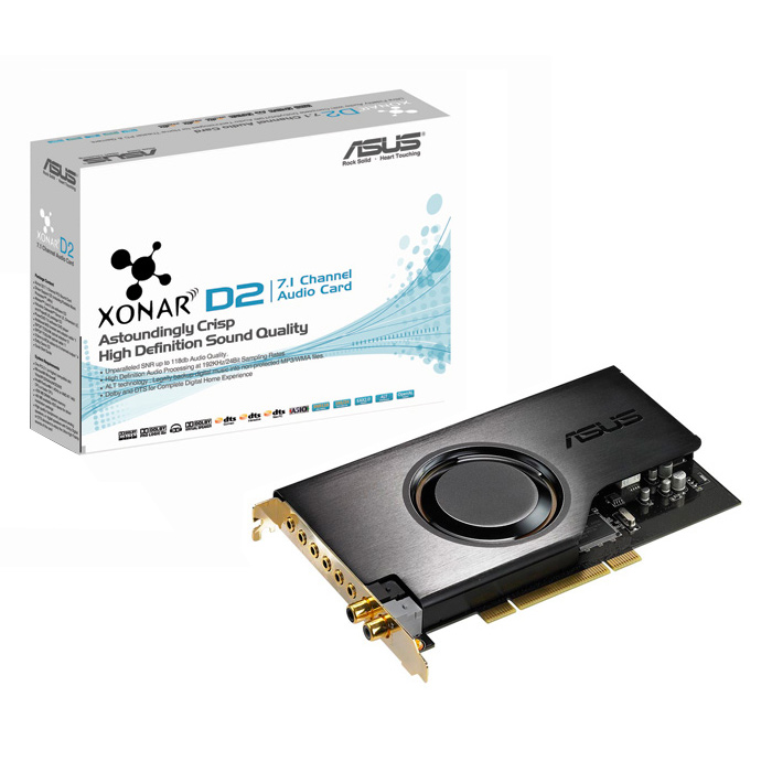 Звуковая карта PCI Asus Xonar D2/PM