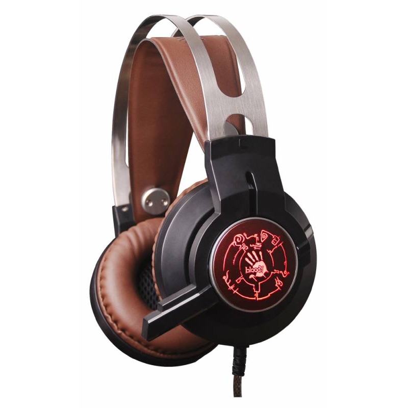 Наушники игровые A4Tech Bloody G430 Black Brown - Миниатюра 1