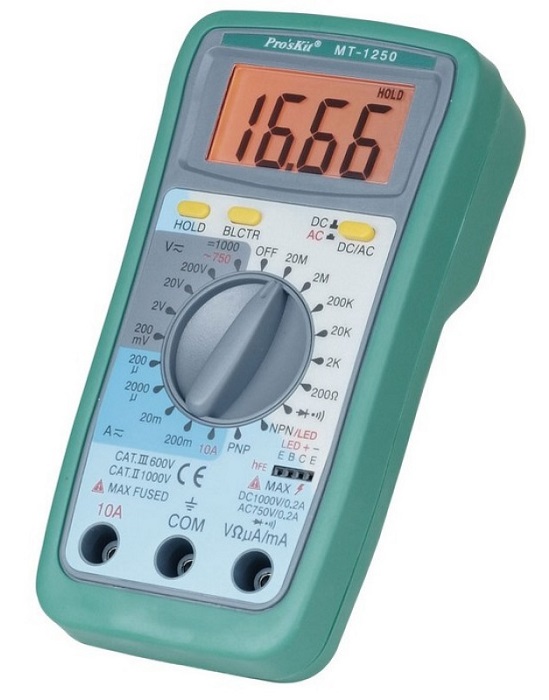 Мультиметр ProsKit MT-1250