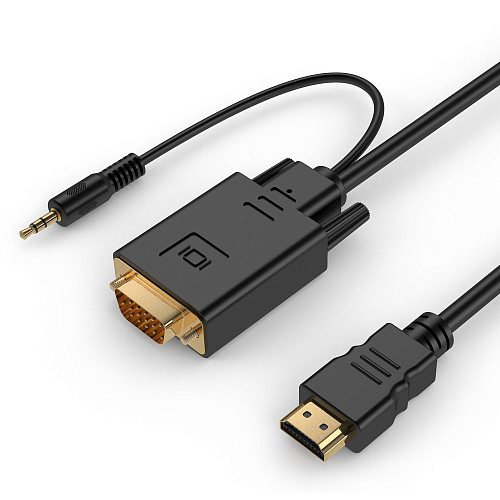 Кабель VGA+jack3.5-HDMI Cablexpert