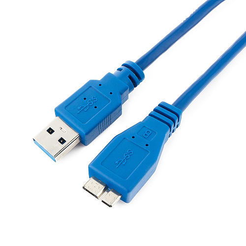 Кабель AM/microBM 9p USB 3.0 Cablexpert Pro - Миниатюра 1