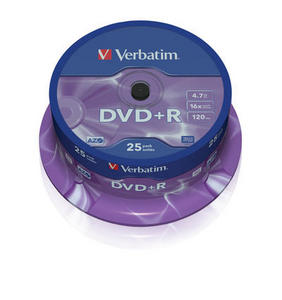 Диск DVD+R Verbatim Matt Silver
