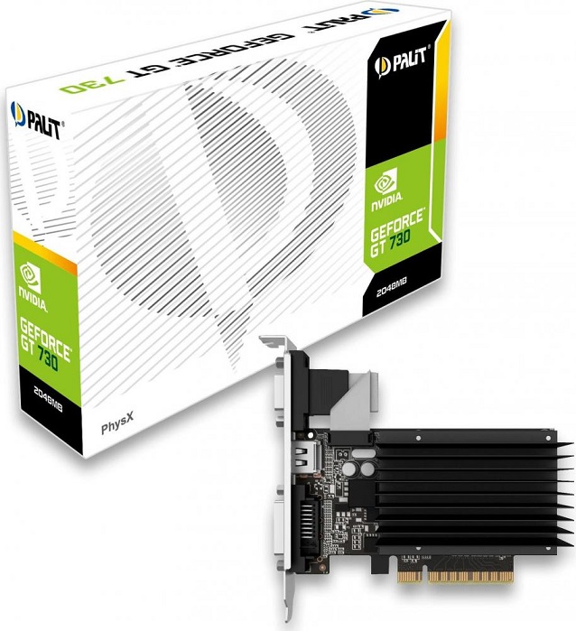 Видеокарта nVidia GT 730 Palit PA-GT730K-2GD3H