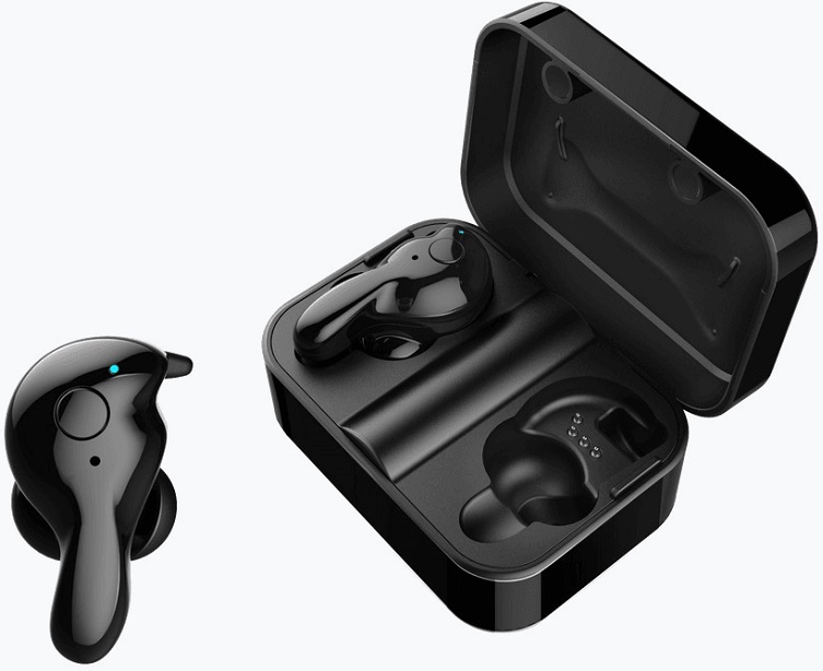 TWS-наушники Accesstyle Wisteria Black - Миниатюра 1