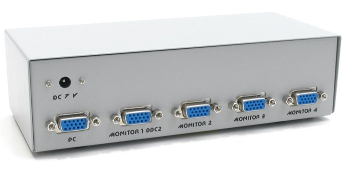 Видеосплитер VGA Cablexpert GVS124 - Миниатюра 1