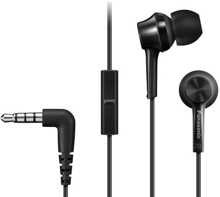 Наушники с микрофоном Panasonic RP-TCM115GCK - Миниатюра 1