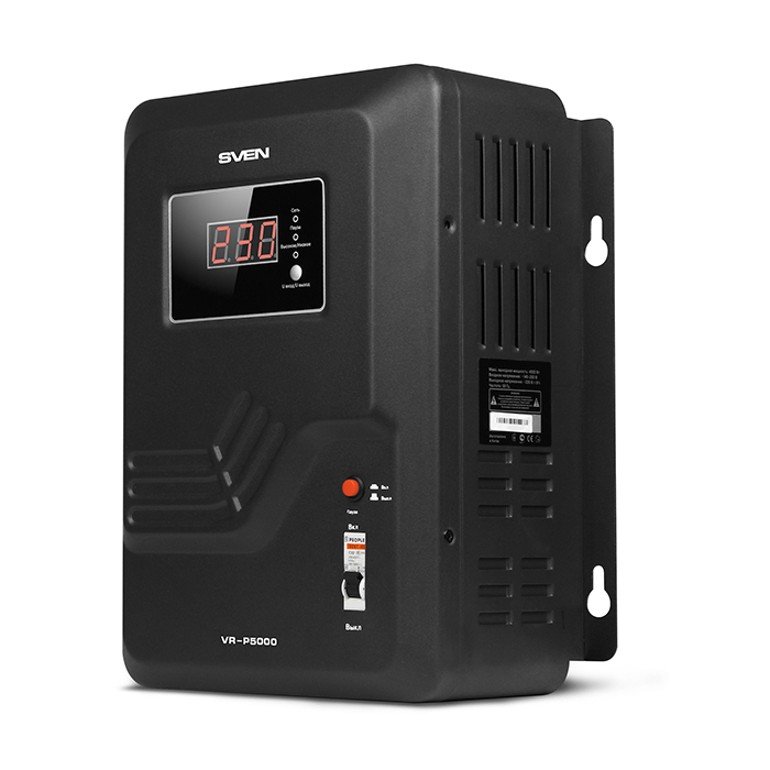 Стабилизатор 5000 ВА Sven VR-P5000 - Миниатюра 1