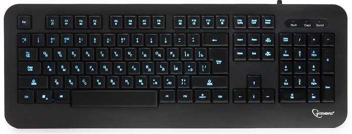 Клавиатура Gembird KB-230L - Миниатюра 1