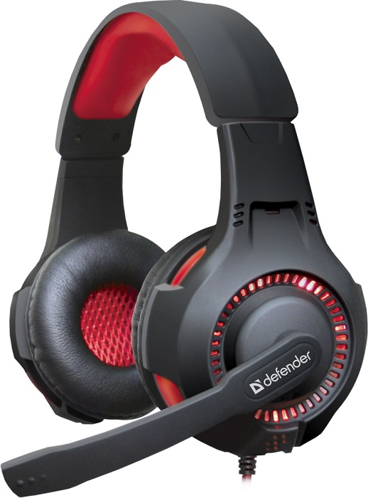 Наушники игровые  USB Defender Warhead G-450