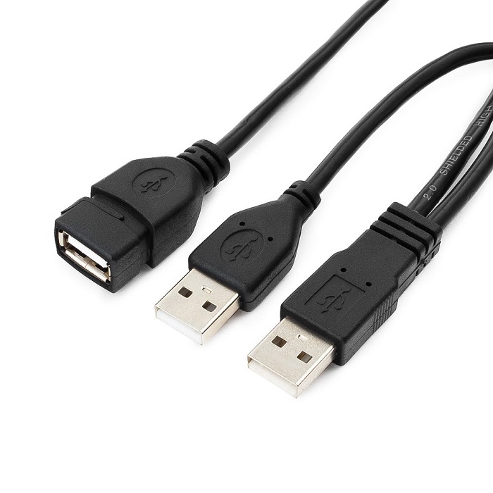 Кабель AM/AF USB 2.0 Cablexpert Pro