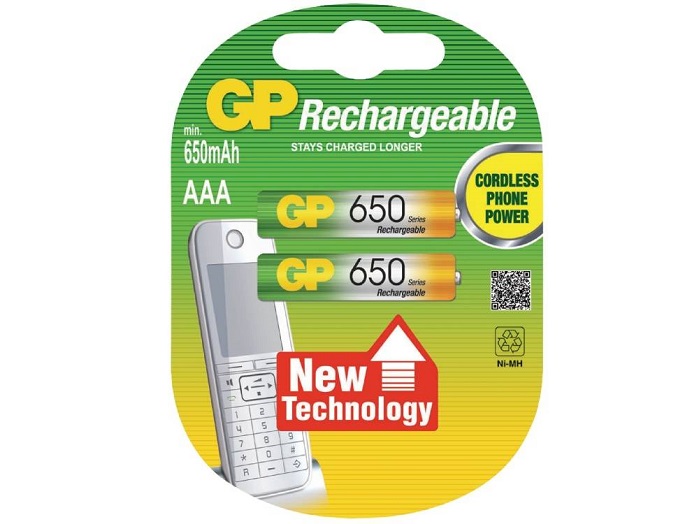 Аккумулятор AAA 650mAh GP - Миниатюра 1