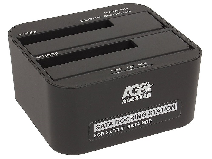 Карман для HDD 2x2,5"/3,5" USB3.0 AgeStar 3UBT6-6G