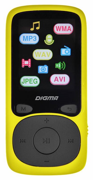 MP3-плеер Digma B3 Yellow