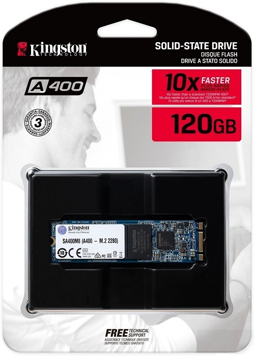 SSD-накопитель M.2 120Гб Kingston A400