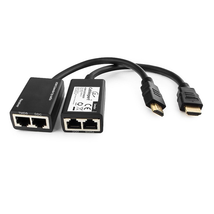 Переходник HDMI-RJ45 Cablexpert