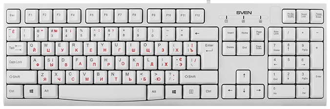 Клавиатура Sven KB-S300 - Миниатюра 1