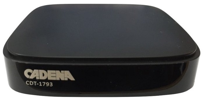 Цифровой ресивер DVB-T2 Cadena CDT-1793 - Миниатюра 1