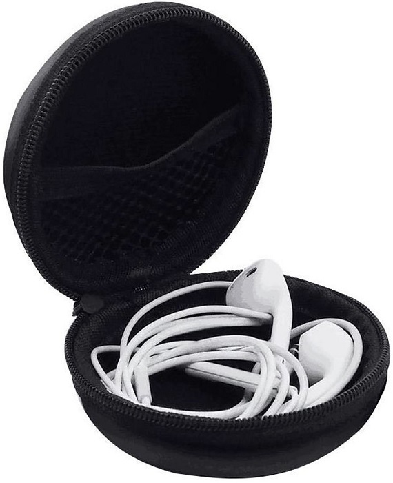 Защитный чехол-кофр Krutoff Black для наушников и не только - Миниатюра 1