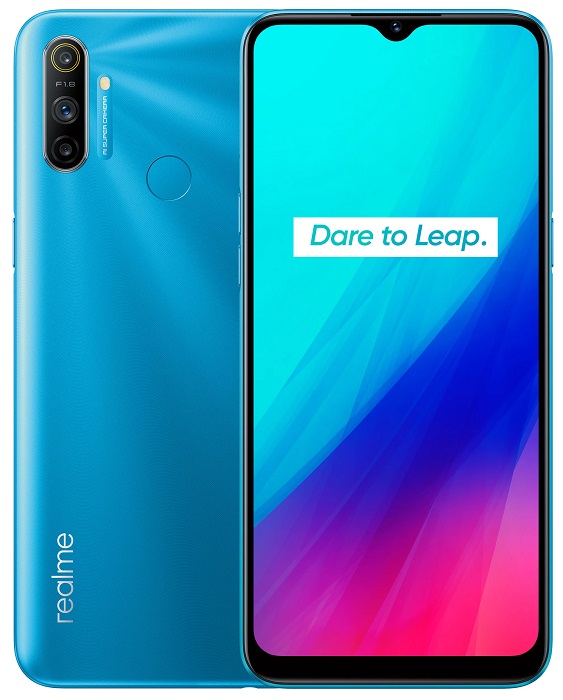 Смартфон Realme C3 3/64Гб Frozen Blue - Миниатюра 1