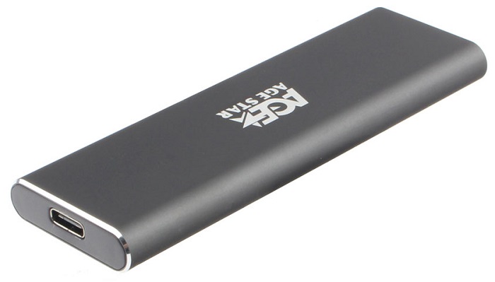 Карман для SSD M.2 USB3.1/TypeC AgeStar 31UBNV1C - Миниатюра 1