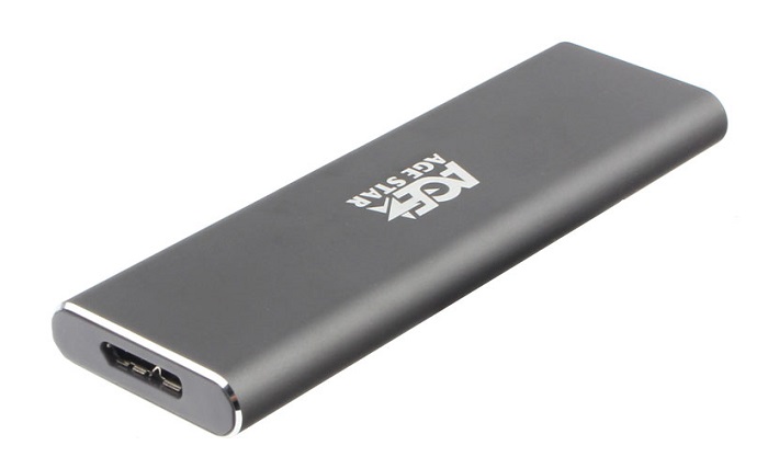 Карман для SSD M.2 USB3.0 AgeStar 3UBNF1 - Миниатюра 1
