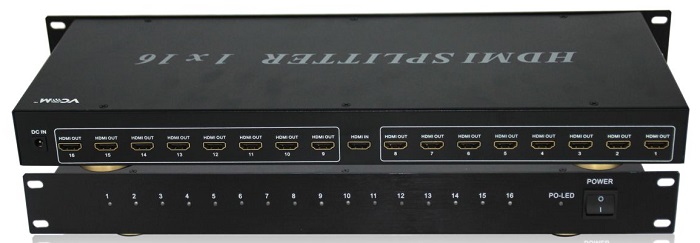 Видеосплитер HDMI VCOM DD4116 - Миниатюра 1