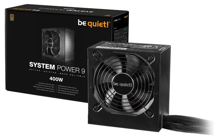 Блок питания 400 Вт Be Quiet System Power 9 - Миниатюра 1