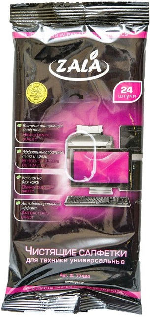 Салфетки для техники Zala ZL 77424 - Миниатюра 1