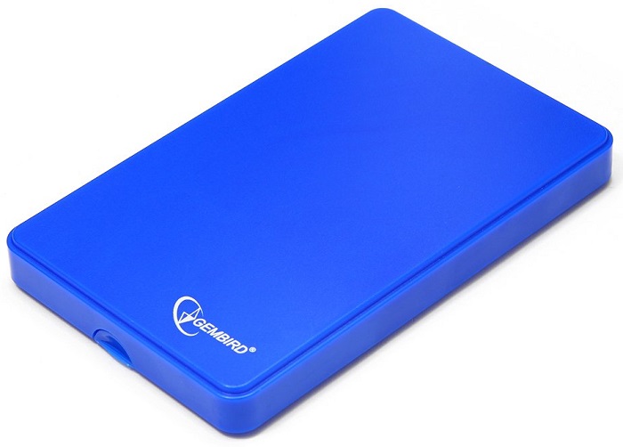 Карман для HDD 2,5" USB2.0 Gembird EE2-U2S-40P-B - Миниатюра 1