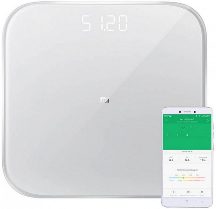 Весы напольные с анализатором Xiaomi Mi Smart Scale 2