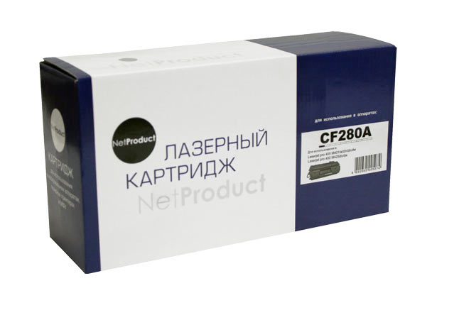Картридж лазерный NetProduct N-CF280A - Миниатюра 1
