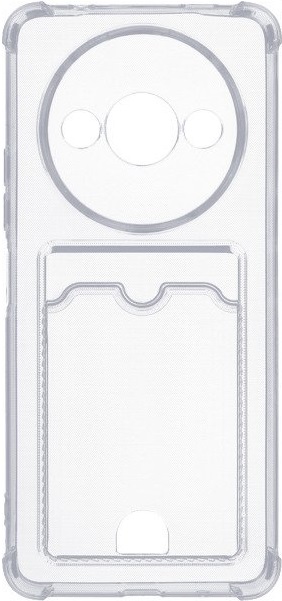 Чехол для смартфона Xiaomi Redmi A3 4G/A3x 4G/Poco C61 4G Zibelino Silicone Card Holder - Миниатюра 1