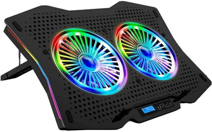 Система охлаждения для ноутбука Jet.A PANTEON CP-172L RGB Black