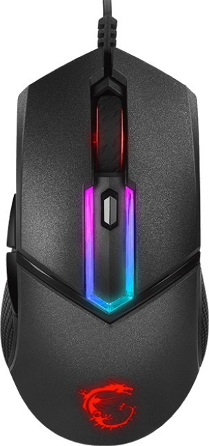 Мышь USB MSI Clutch GM30 Black - Миниатюра 1