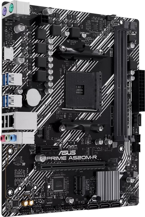 Материнская плата AMD A520 Asus PRIME A520M-R