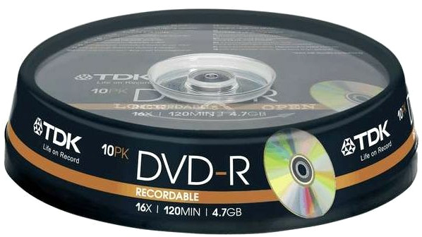 Диск DVD-R TDK Cake Box