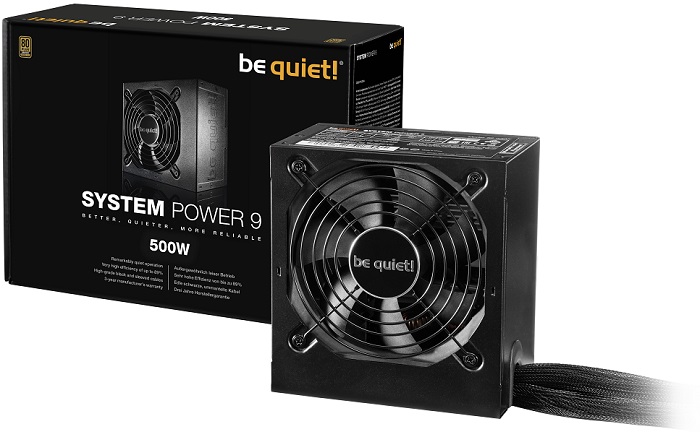 Блок питания 500 Вт be quiet! System Power 9