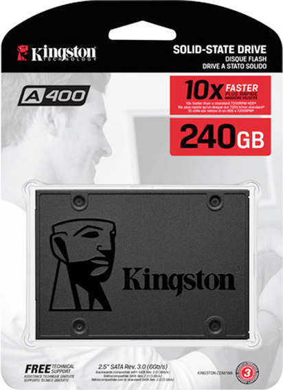 SSD-накопитель 2.5" 240Гб Kingston A400 - Миниатюра 1