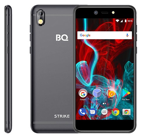 Смартфон BQ Strike 1/8Гб Dark Grey - Миниатюра 1
