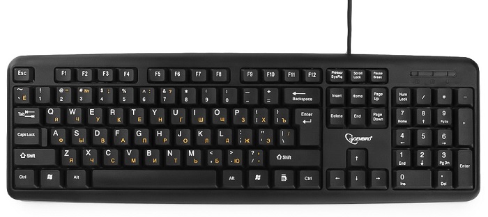 Клавиатура Gembird KB-8320UXL-BL
